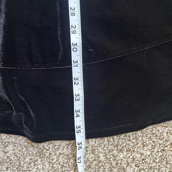 Emerald Sundae Black Velvet Cutout Halter Mini Dress NWOT Large Holiday - Picture 7 of 8